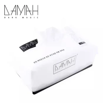 DAMAH - 黑魔法純棉潔面巾 80片 