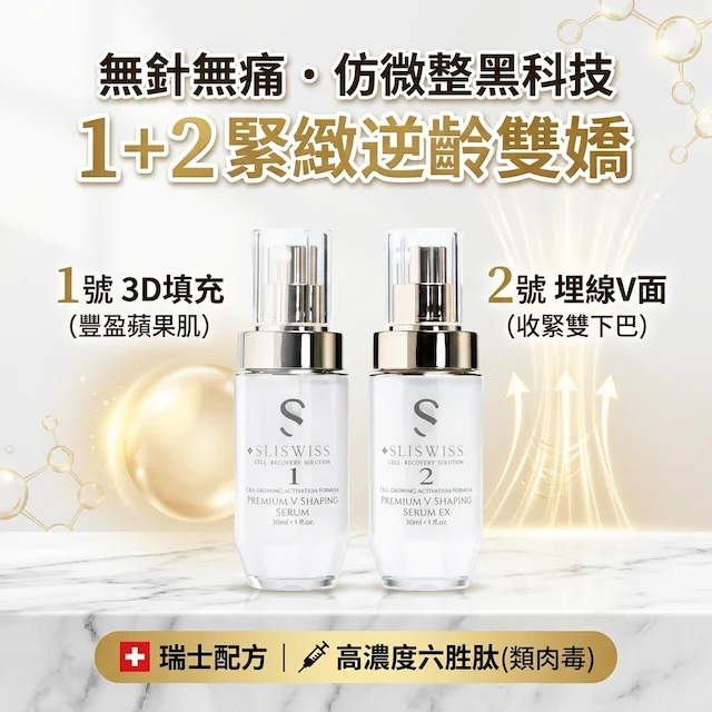 Sliswiss 微整型套裝 (填充精華+小臉精華)