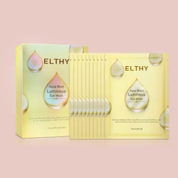 Elthy 一秒爆水黃金眼膜｜1盒10片