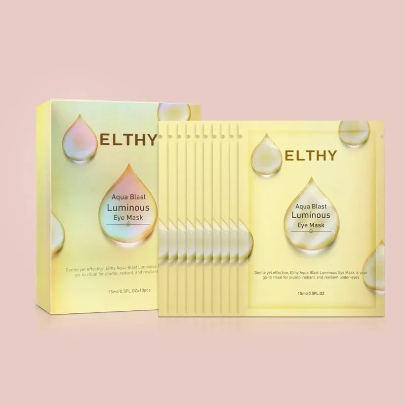 Elthy 一秒爆水黃金眼膜｜1盒10片