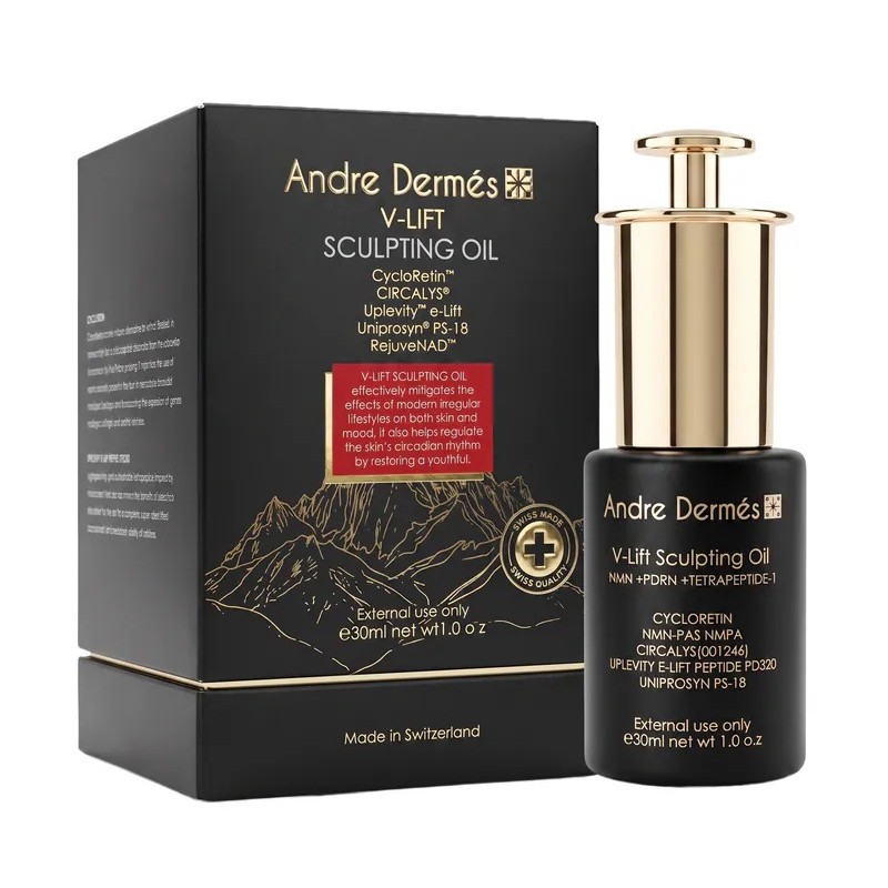 Andre Dermés V-Lift 逆齡臻顏V臉精華油 30ml (瑞士製造)