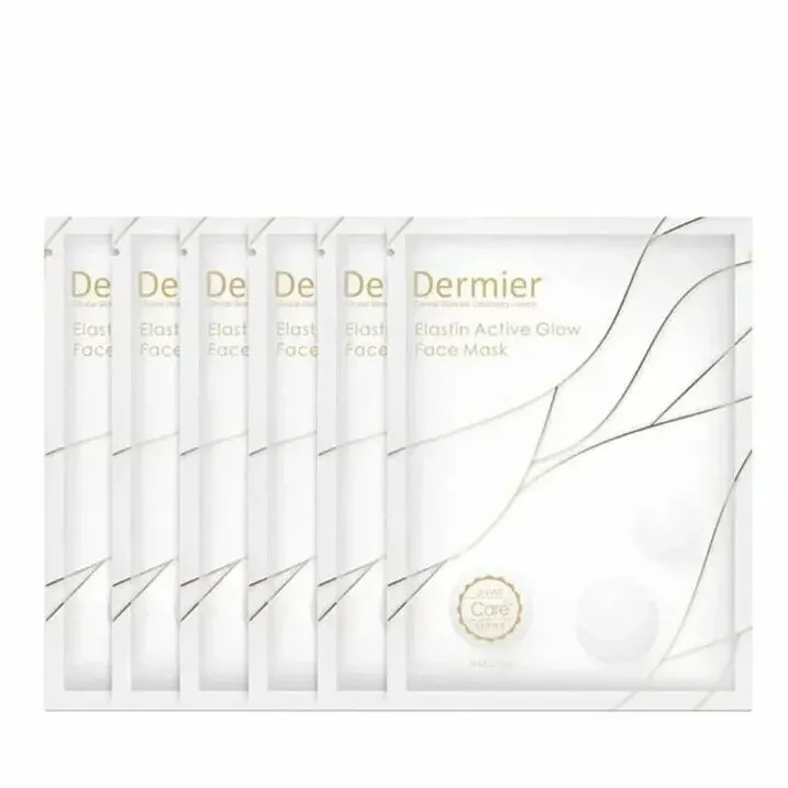 Dermier 彈力蛋白肌面膜 6片