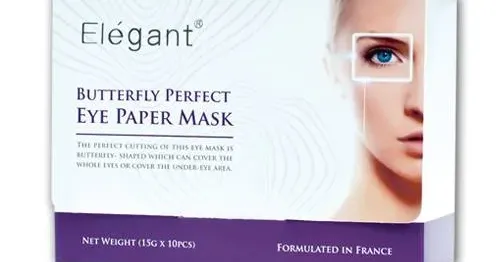 日本 Elegant 活細胞蝴蝶形眼膜 15g×10對