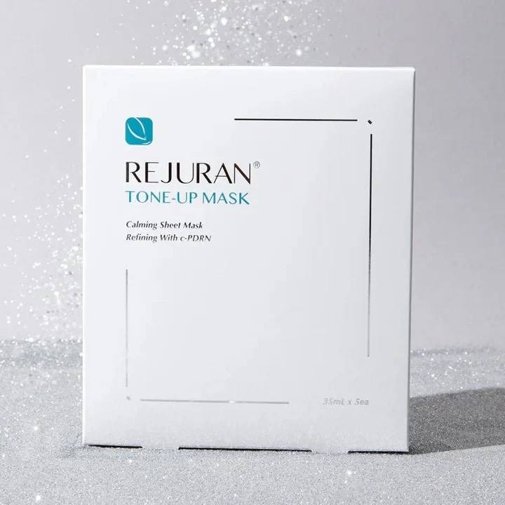 REJURAN 麗珠蘭 Tone-Up 白瓷水光舒緩提亮面膜 35ml x 5片