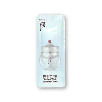 Whoo后拱辰享:雪透亮水分面霜(試用裝20包)