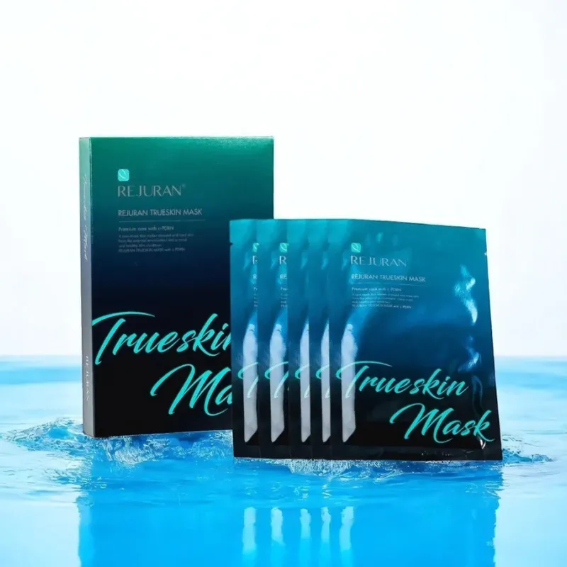 REJURAN 麗珠蘭 TRUESKIN 修復煥顏面膜 黑盒水光針同款面膜 27ml x 5片 / 盒