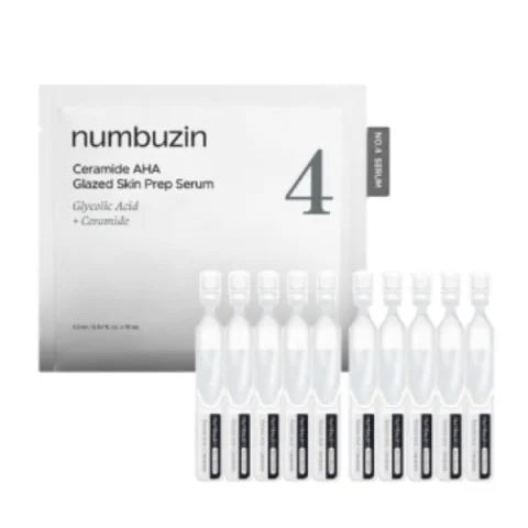 numbuz:n No.4 神經醯胺AHA蛋光肌光澤精華 1.3ml x 10ea