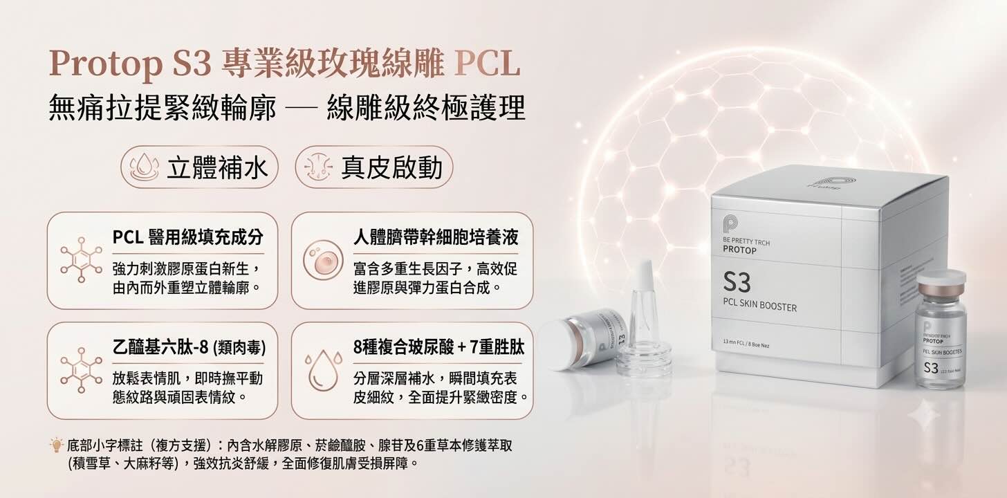 Protop S3 專業級玫瑰線雕PCL