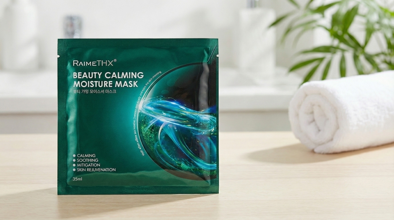 RaimeTHX 綠晶人肌仿生修護膜 包裝