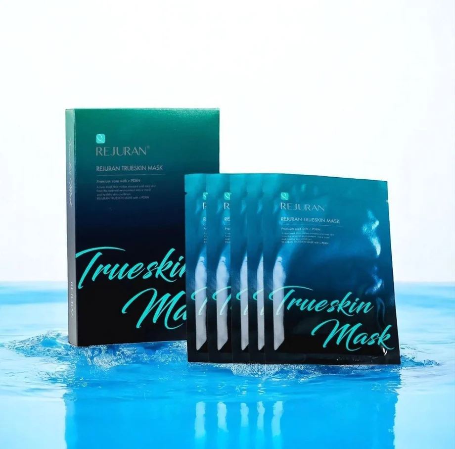 REJURAN 麗珠蘭 TRUESKIN 修復煥顏面膜 黑盒 27ml x 5片