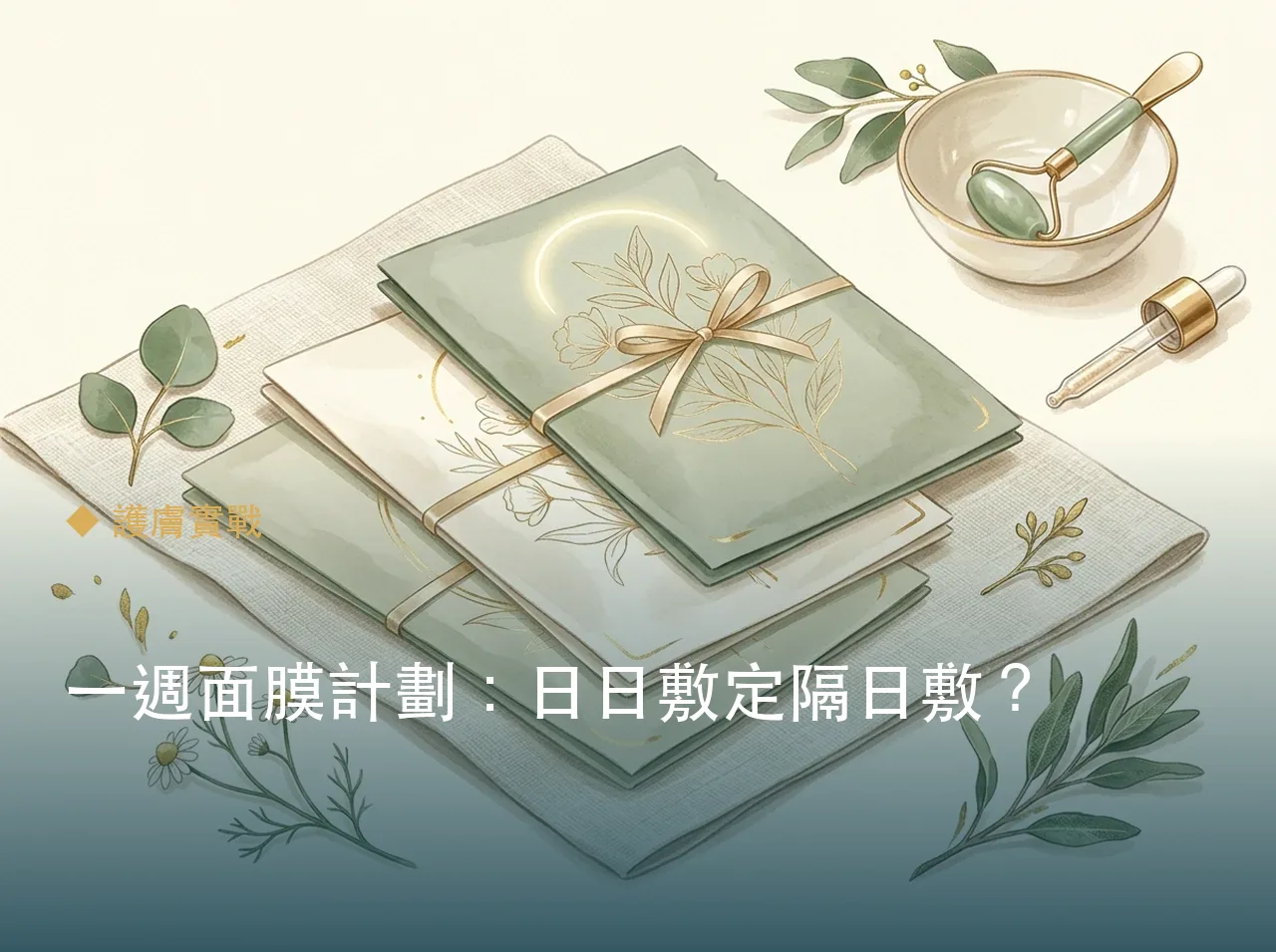 一週面膜計劃：日日敷定隔日敷？
