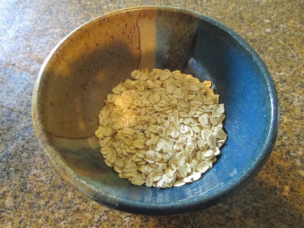 膠體燕麥原料特寫